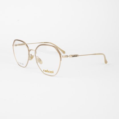 Armação Colcci C6138B3753 Dourada Metal