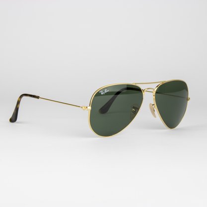 Óculos Solar Ray-Ban Aviador Dourado RB 3025L G-15