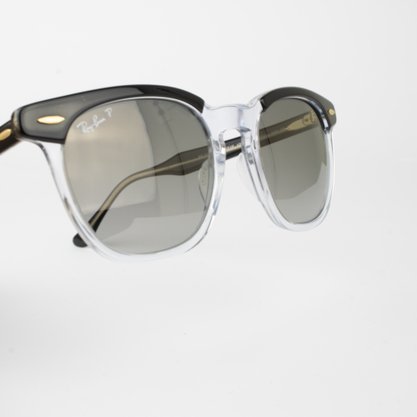 Óculos Solar Ray-Ban Hawkeye Polarizado Acetato Preto