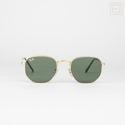 Óculos Solar Ray-Ban Hexagonal Dourado RB 3548-NL G-15