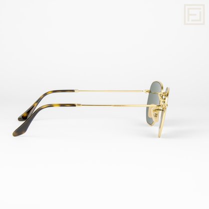 Óculos Solar Ray-Ban Hexagonal Dourado RB 3548-NL G-15