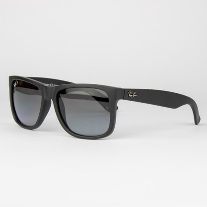 Óculos Solar Ray-Ban Justin Preto RB 4165L Polarizado