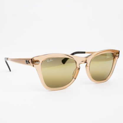 Óculos Solar Ray-Ban Marrom Claro Translucido RB0707SM