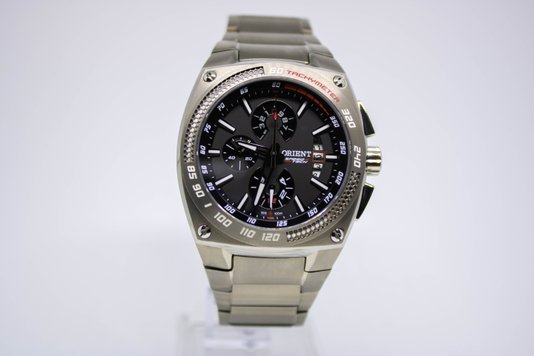 Relogio Titanium Cronografo Speed Tech Orient MBTTC004 Relogio Titanium Cronografo Speed Tech Orient MBTTC004