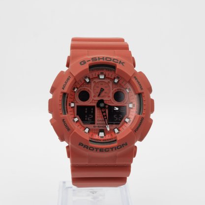 Relógio G-Shock GA100C Multifunção Vermelho