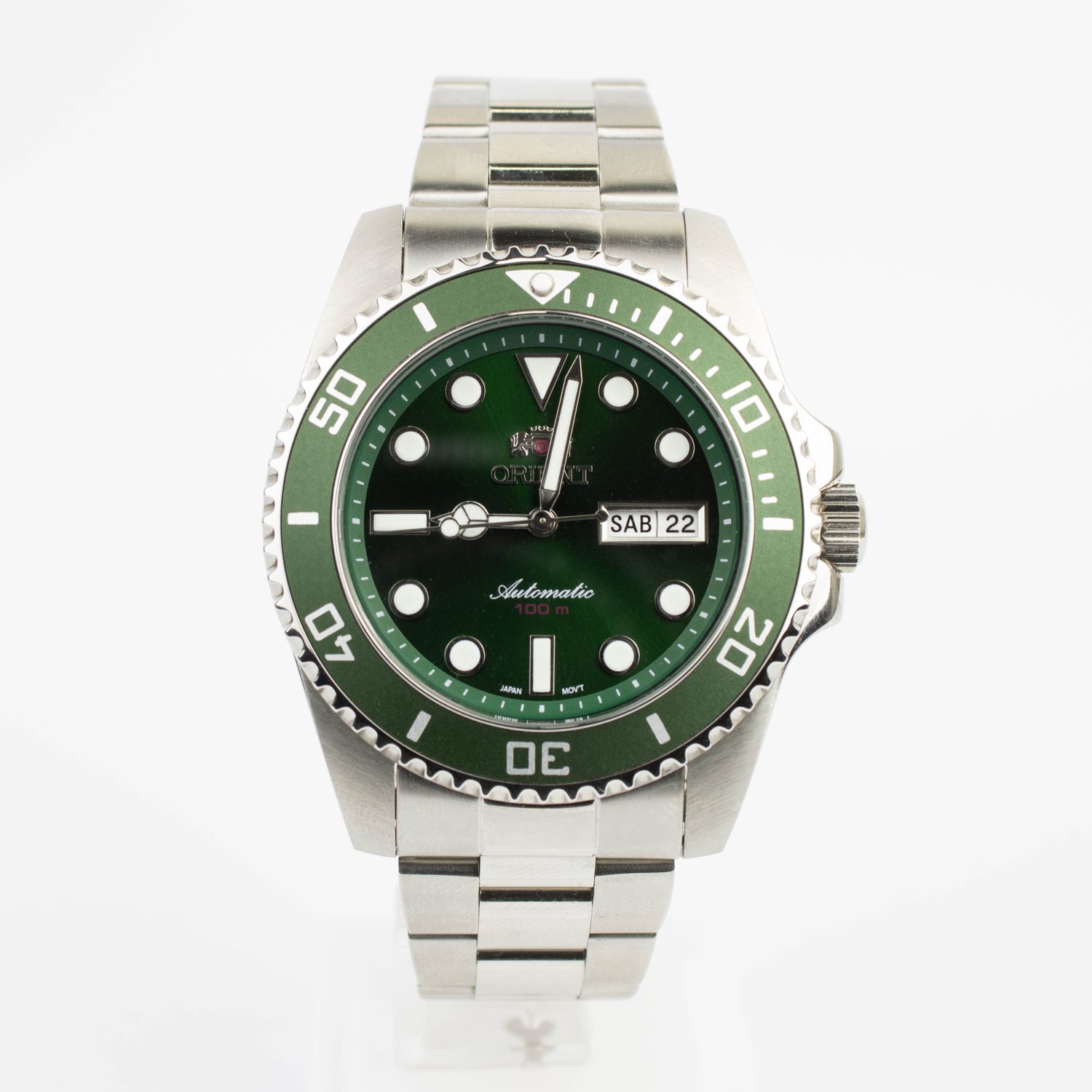 Relógio Orient Heritage Automático em Aço F49SS027