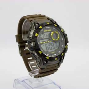 Relógio Mormaii Digital MOYP19785 Verde/Marrom