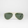 Óculos Solar Ray-Ban Aviador Dourado RB 3025L G-15 Óculos Solar Ray-Ban Aviador Dourado RB 3025L G-15