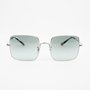 Óculos Solar Ray-Ban Square Quadrado Prata RB1971 Óculos Solar Ray-Ban Square Quadrado Prata RB1971